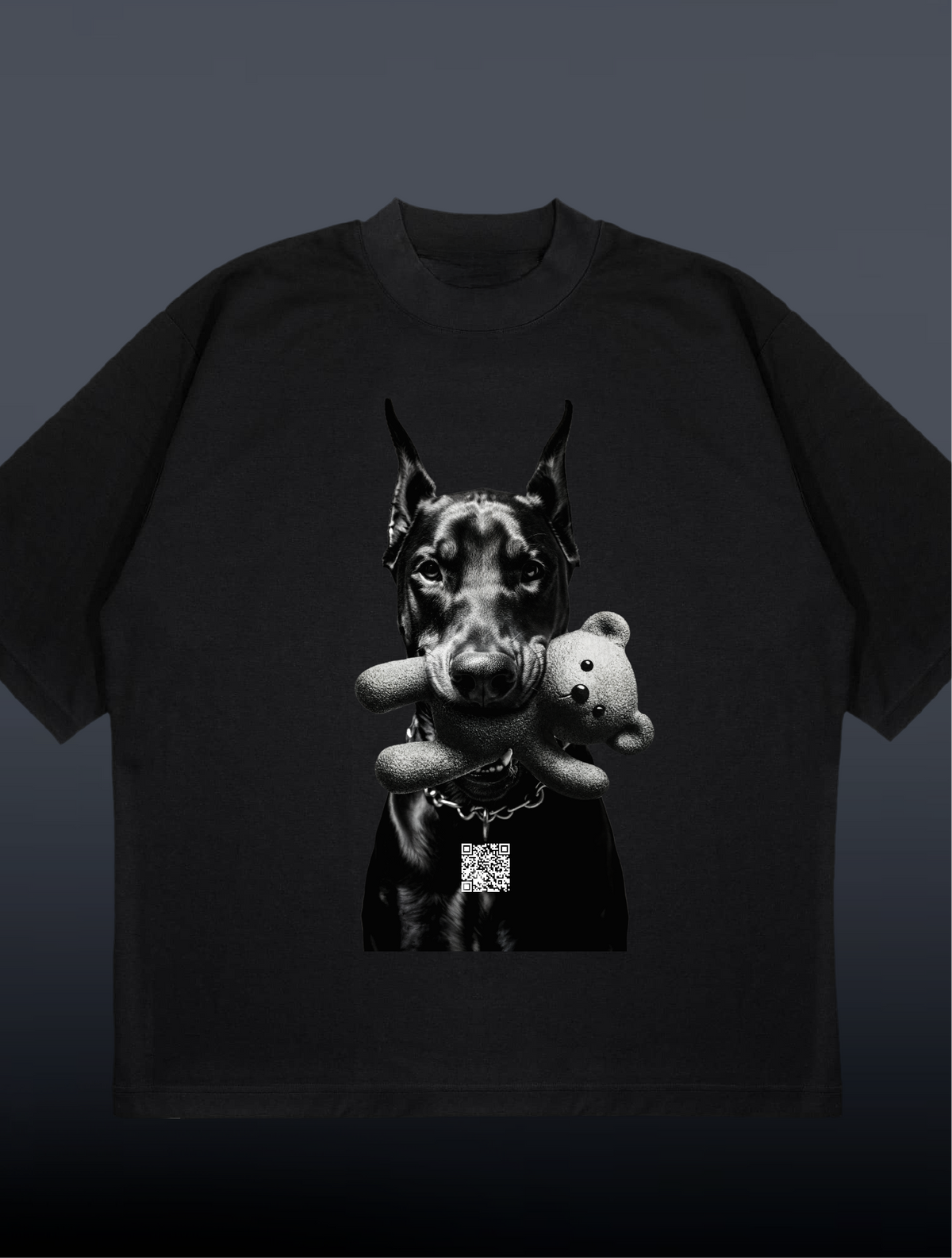 Broski Unisex Oversize T-shirt (Black)