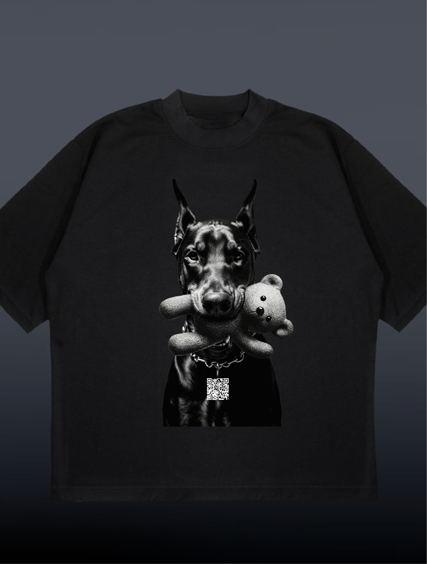 Broski Unisex Oversize T-shirt (Black)