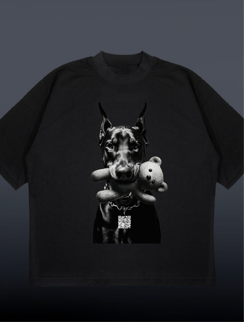 Broski Unisex Oversize T-shirt (Black)